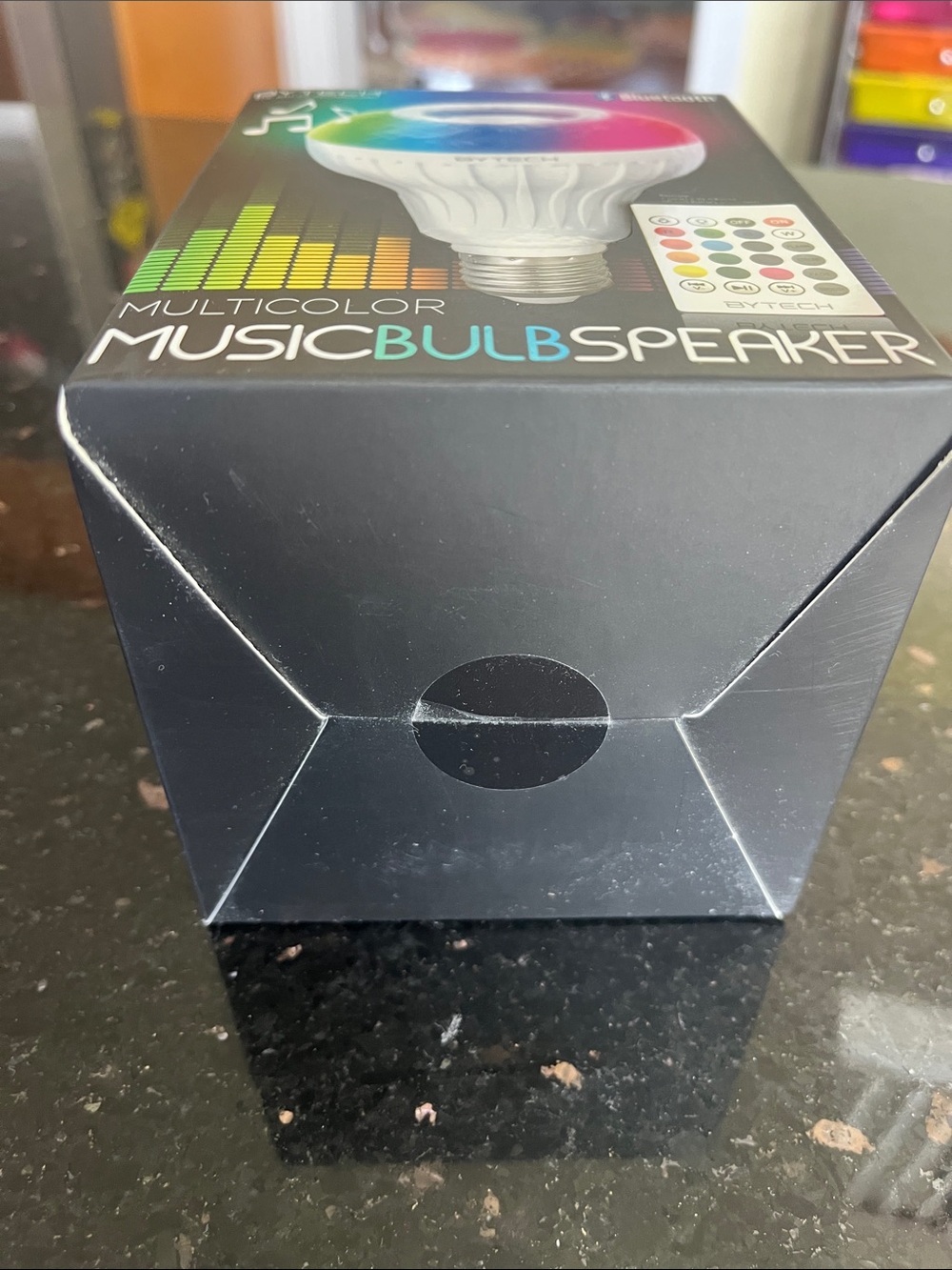 Multicolor Color-Changing Bluetooth Speaker Light Bulb With Remote Control - Picture 6 of 6
